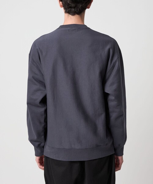 セール】＜Steven Alan＞ ウラケ セットイン クルーネック スウェット