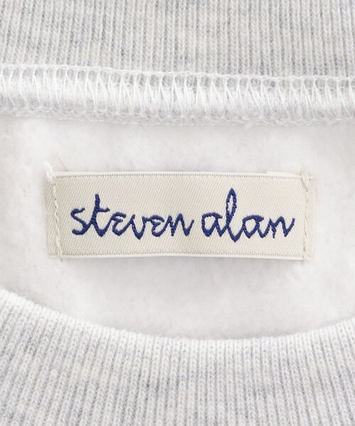 Steven Alan（スティーブンアラン）の「＜Steven Alan＞ キモウ ウラケ セットイン クルーネック スウェット（スウェット・メンズ・ダークグレー/ロイヤルブルー/ライトグレー/ダークブラウン・S/M/L/XL）」の5枚目の写真