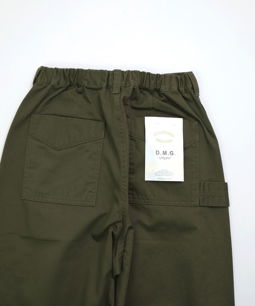 D.M.G.（ドミンゴ）の「[D.M.G. / ディーエムジー] チノ ボリュームペインターパンツ（チノパンツ・レディース・ベージュ/オリーブ/ブラック/ライトグレー・M/S）」の10枚目の写真