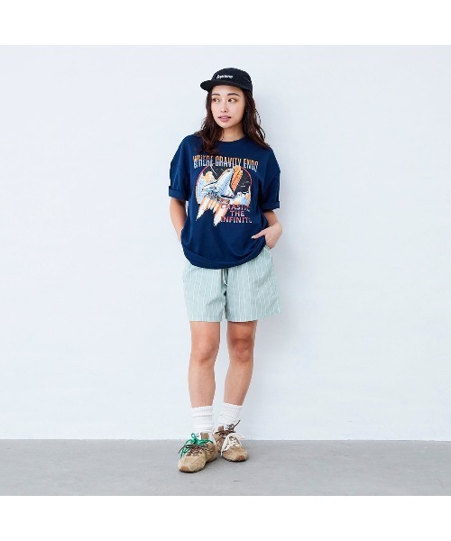 Fluffy BROTHERS(フラッフィーブラザーズ)の「リラクシングハーフパンツ(大人サイズ)(その他パンツ・メンズ・ピンク/モスグリーン・M/L/XL)」の3枚目の写真