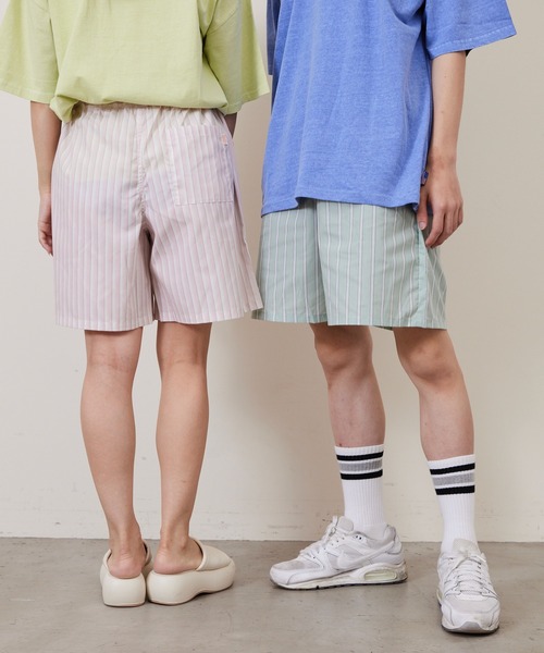 Fluffy BROTHERS(フラッフィーブラザーズ)の「リラクシングハーフパンツ(大人サイズ)(その他パンツ・メンズ・ピンク/モスグリーン・M/L/XL)」の8枚目の写真