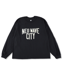 is-ness（イズネス）の「ISNESS MUSIC / イズネス ミュージック NEU WAVE L/SLEEVE T-SHIRT（Tシャツ/カットソー・メンズ）」