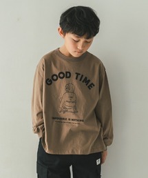jeans-b（ジーンズベー）の「jeans-b/ジーンズベー GOOD TIME　ロングＴシャツ（Tシャツ/カットソー）」
