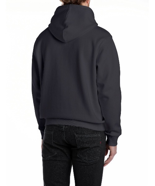 REPLAY(リプレイ)の「ブラッシュフリースREPLAYフーディー(パーカー・メンズ・ブラック/ダークブルー・X-LARGE/LARGE/MEDIUM/SMALL)」の6枚目の写真