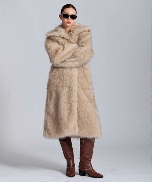 ロングファーコート（その他アウター）｜JUST A NOON（ジャスト