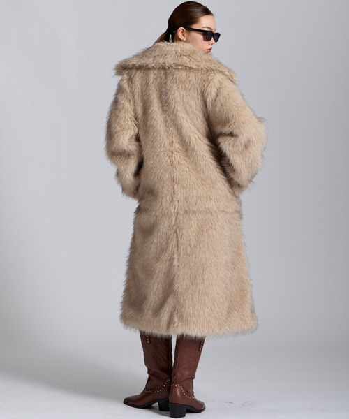 ロングファーコート（その他アウター）｜JUST A NOON（ジャスト