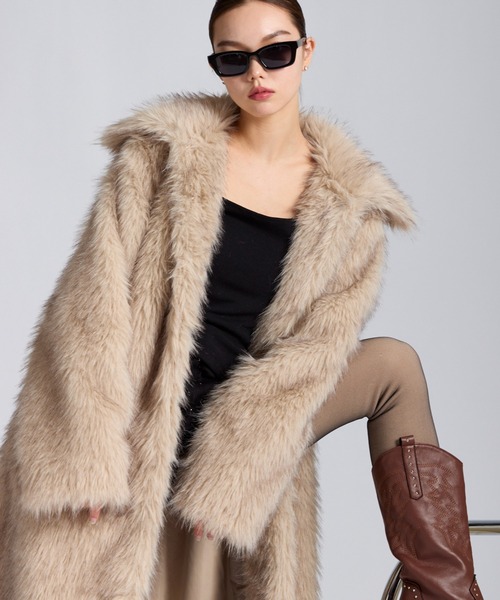 ロングファーコート（その他アウター）｜JUST A NOON（ジャスト