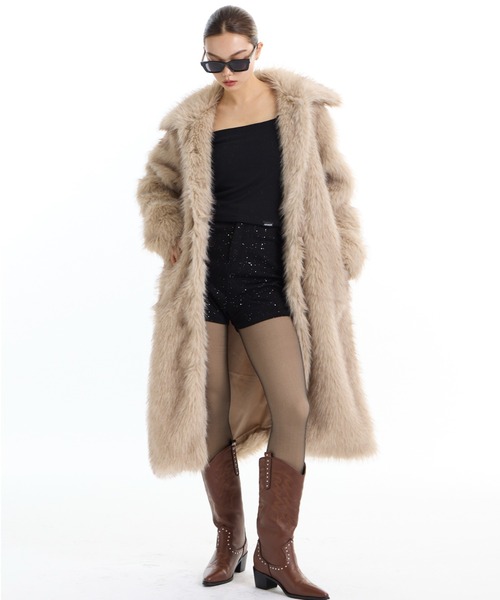 ロングファーコート（その他アウター）｜JUST A NOON（ジャスト