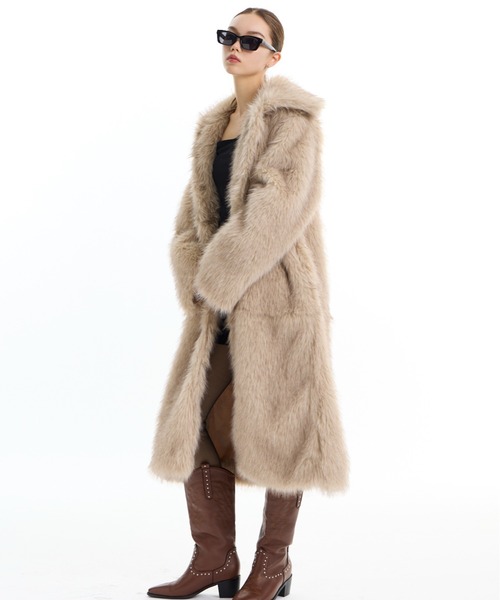 ロングファーコート（その他アウター）｜JUST A NOON（ジャスト
