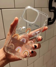 iPhone14Plus レインボー　ケース タッチペン付き❣️ iPhone14Plus レインボー ケース タッチペン付き❣️ レインボー」に