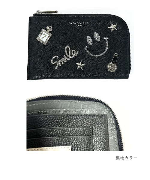 セール】ルクーチェ L字ファスナー ミニ財布 スペイン製レザーVer