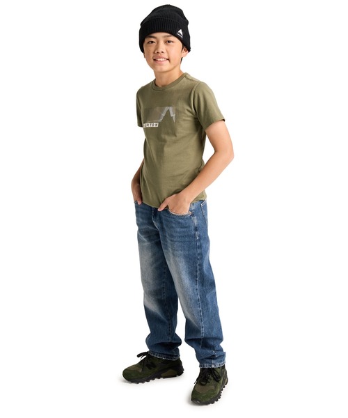 BURTON(バートン)の「Elmore ショートスリーブ Tシャツ(Tシャツ/カットソー・キッズ・オリーブ・S/L)」の4枚目の写真