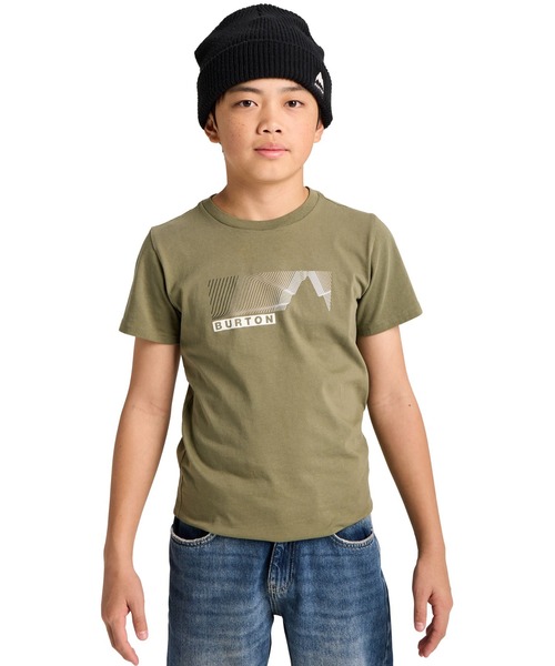 BURTON(バートン)の「Elmore ショートスリーブ Tシャツ(Tシャツ/カットソー・キッズ・オリーブ・S/L)」の6枚目の写真