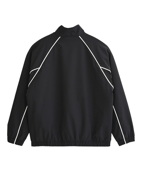 NEW BALANCE（ニューバランス）の「ウーブントラックジャケット 裏起毛（ジャージ・キッズ・グレイッシュベージュ/ブラック・160/140/150）」の3枚目の写真