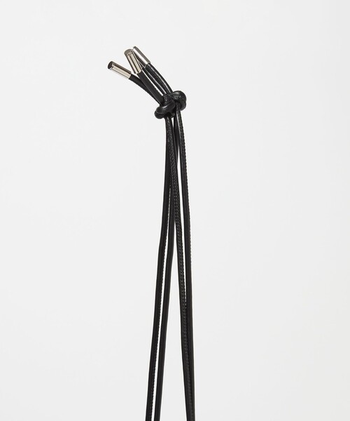 UNITED ARROWS（ユナイテッドアローズ）の「フェイクファー ドロストバッグ（ショルダーバッグ・レディース・ダークグレー/ライトブルー・FREE）」の20枚目の写真