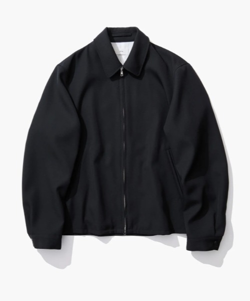 ジャケット・アウター ATON / BACK SATIN HARRINGTON JACKET ATON（エイトン）の「ATON (エイトン) BACK SATIN | HARRINGTON JACKET