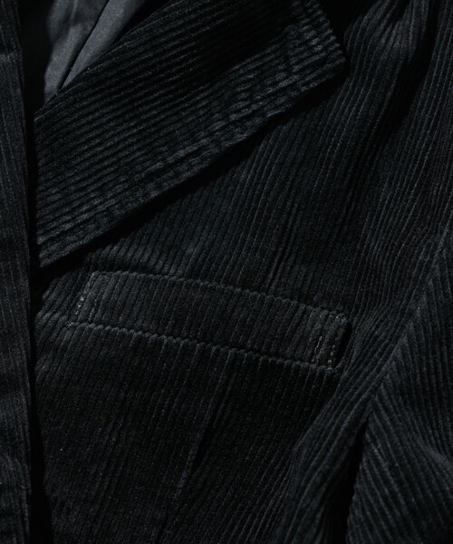 FREAK'S STORE(フリークスストア)の「NAUTICA/ノーティカ ヴィンテージライク コーデュロイ ダブルジャケット<セットアップ対応>(テーラードジャケット・レディース・ブラウン/ブラック・フリ-)」の10枚目の写真