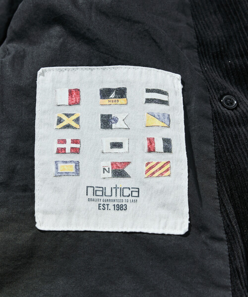 FREAK'S STORE(フリークスストア)の「NAUTICA/ノーティカ ヴィンテージライク コーデュロイ ダブルジャケット<セットアップ対応>(テーラードジャケット・レディース・ブラウン/ブラック・フリ-)」の6枚目の写真