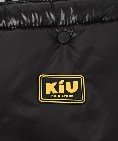 KiU(キウ)の「KiU/キウ トートバッグ パフィーパラコードトートバッグ K487(トートバッグ・メンズ・シルバー/ブラック/サックスブルー・FREE)」の13枚目の写真