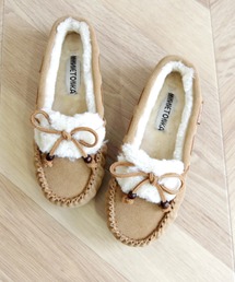 Minnetonka | MINNETONKA（ミネトンカ） / ウッドビーズ ボアモカシンシューズ KYRA SLIPPER(モカシン/デッキシューズ)
