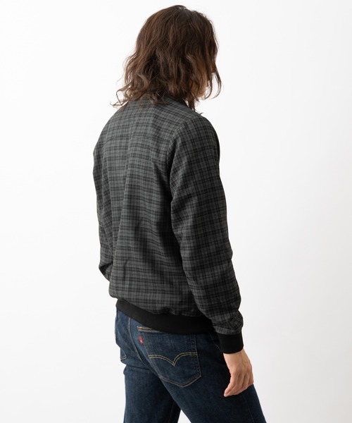 merc london(メルクロンドン)の「チェックハリントンジャケット(その他アウター・メンズ・ダークグレー・MEDIUM/LARGE)」の4枚目の写真