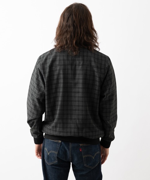 merc london(メルクロンドン)の「チェックハリントンジャケット(その他アウター・メンズ・ダークグレー・MEDIUM/LARGE)」の3枚目の写真