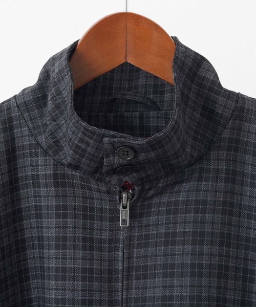 merc london(メルクロンドン)の「チェックハリントンジャケット(その他アウター・メンズ・ダークグレー・MEDIUM/LARGE)」の6枚目の写真
