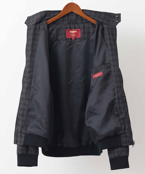 merc london(メルクロンドン)の「チェックハリントンジャケット(その他アウター・メンズ・ダークグレー・MEDIUM/LARGE)」の8枚目の写真