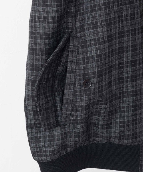 merc london(メルクロンドン)の「チェックハリントンジャケット(その他アウター・メンズ・ダークグレー・MEDIUM/LARGE)」の10枚目の写真