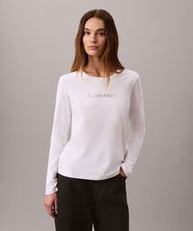 ロングスリーブ スタンダード ロゴスリムTシャツ