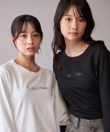 ロングスリーブ スタンダード ロゴスリムTシャツ
