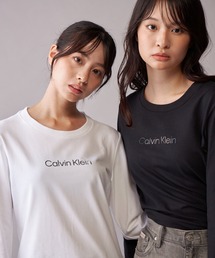 ロングスリーブ スタンダード ロゴスリムTシャツ