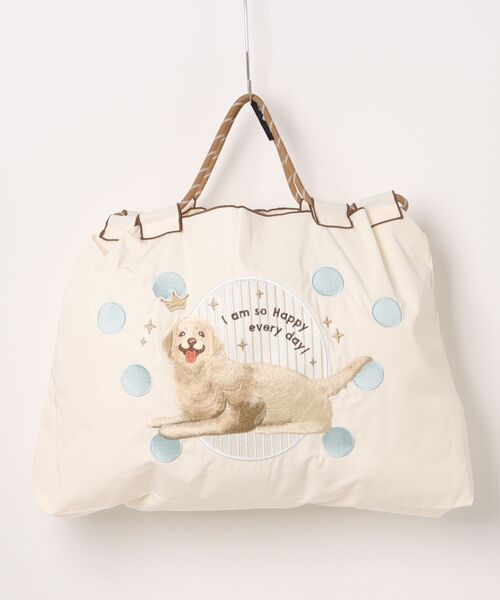 MAZEMAZE(マゼマゼ)の「8begin bag(Lサイズ)(トートバッグ・レディース・ベージュ/イエロー/インディゴブルー/パープル/オレンジ/ホワイト/ホワイト系その他/ブラック/ブルー/ナチュラル・FREE)」の2枚目の写真