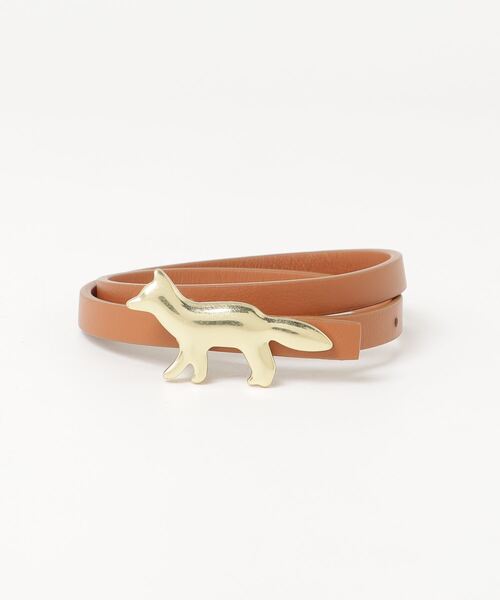 MAISON KITSUNÉ プロフィールフォックスブレスレット PROFILE FOX BRACELET（ブレスレット）｜Maison Kitsune（メゾン