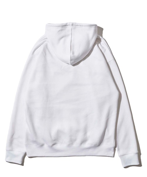 UNIVERSAL OVERALL(ユニバーサルオーバーオール)の「【UNIVERSAL OVERALL】T/C SWEAT HOODIE / 裏起毛スウェットプルオーバーパーカー(パーカー・メンズ・ブラック/グレー/オートミール/オレンジ・LARGE/X-LARGE/MEDIUM)」の6枚目の写真