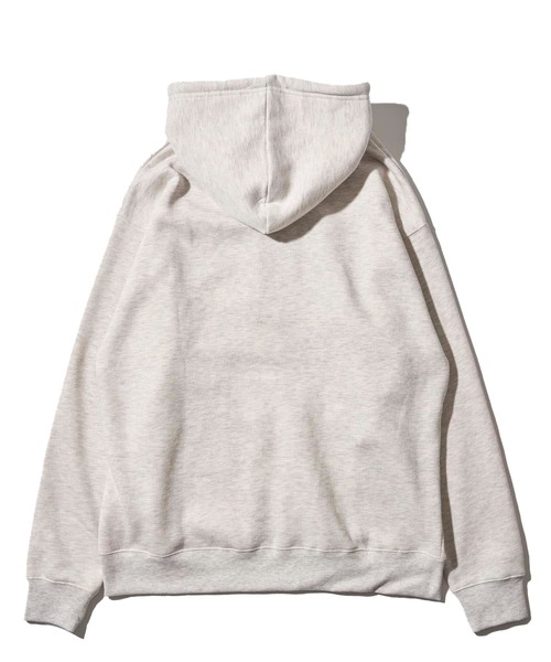 UNIVERSAL OVERALL(ユニバーサルオーバーオール)の「【UNIVERSAL OVERALL】T/C SWEAT HOODIE / 裏起毛スウェットプルオーバーパーカー(パーカー・メンズ・ブラック/グレー/オートミール/オレンジ・LARGE/X-LARGE/MEDIUM)」の12枚目の写真