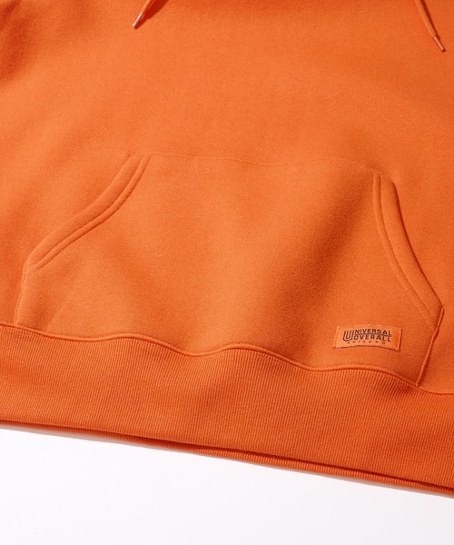UNIVERSAL OVERALL(ユニバーサルオーバーオール)の「【UNIVERSAL OVERALL】T/C SWEAT HOODIE / 裏起毛スウェットプルオーバーパーカー(パーカー・メンズ・ブラック/グレー/オートミール/オレンジ・LARGE/X-LARGE/MEDIUM)」の20枚目の写真