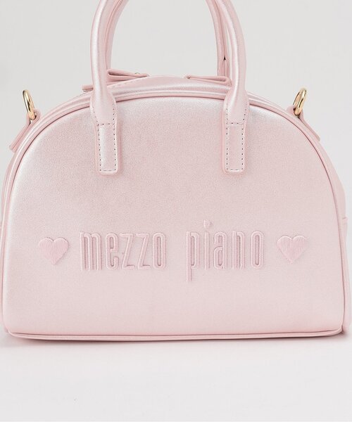 mezzo piano（メゾピアノ）の「ハートミラーつき 2wayショルダーバッグ