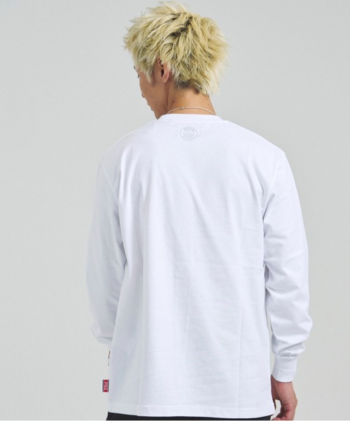 PARIS SAINT-GERMAIN(パリサンジェルマン)の「PSG_メタリックロゴ-LSTEE(Tシャツ/カットソー・メンズ・ホワイト/ブラック・L/XL/M)」の10枚目の写真