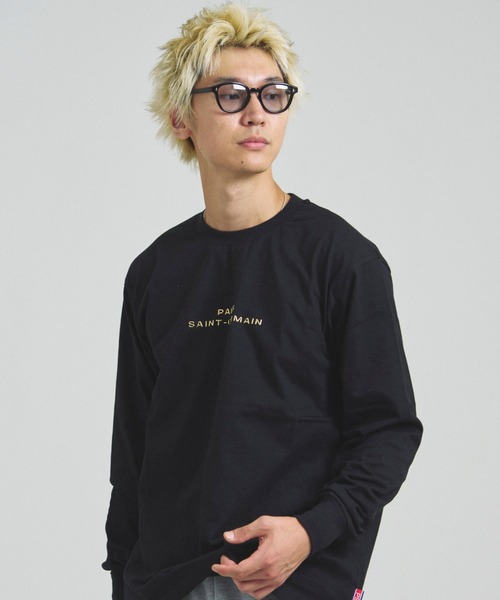 PARIS SAINT-GERMAIN(パリサンジェルマン)の「PSG_メタリックロゴ-LSTEE(Tシャツ/カットソー・メンズ・ホワイト/ブラック・L/XL/M)」の21枚目の写真