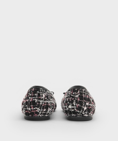 CHARLES & KEITH(チャールズ & キース)の「Barbara バーバラ パールエンベリシュッドボウバレエフラット(バレエシューズ・レディース・レッド/ブラック系その他6/マルチ・22.5cm/23cm/23.5cm/24.5cm/25cm/25.5cm)」の9枚目の写真