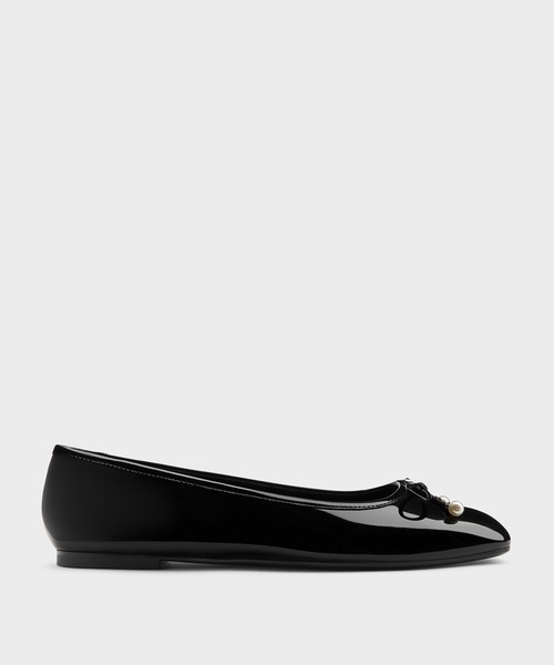 CHARLES & KEITH(チャールズ & キース)の「Barbara バーバラ パールエンベリシュッドボウバレエフラット(バレエシューズ・レディース・レッド/ブラック系その他6/マルチ・22.5cm/23cm/23.5cm/24.5cm/25cm/25.5cm)」の19枚目の写真