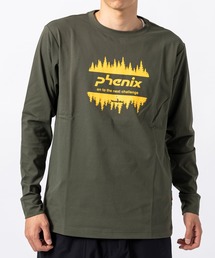 phenix（フェニックス）の「phenix outdoor(フェニックスアウトドア)フロントロゴ ベーシック ロングスリーブTシャツ（Tシャツ/カットソー）」