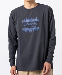 phenix（フェニックス）の「phenix outdoor(フェニックスアウトドア)フロントロゴ ベーシック ロングスリーブTシャツ（Tシャツ/カットソー）」