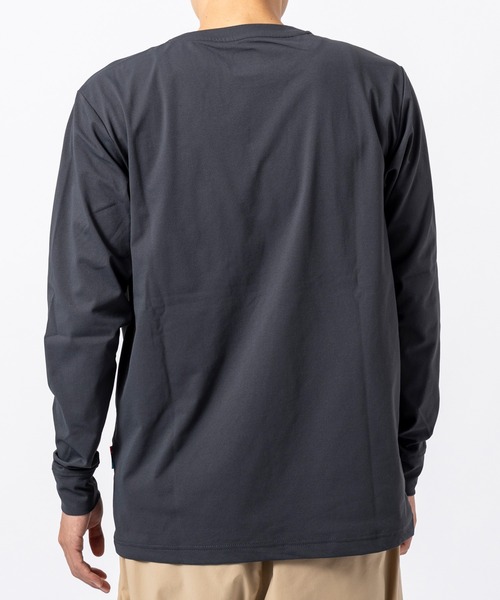 phenix outdoor(フェニックスアウトドア)の「phenix outdoor(フェニックスアウトドア)フロントロゴ ベーシック ロングスリーブTシャツ(Tシャツ/カットソー・メンズ・オフホワイト/カーキ/チャコール・S/M/L/XL)」の14枚目の写真