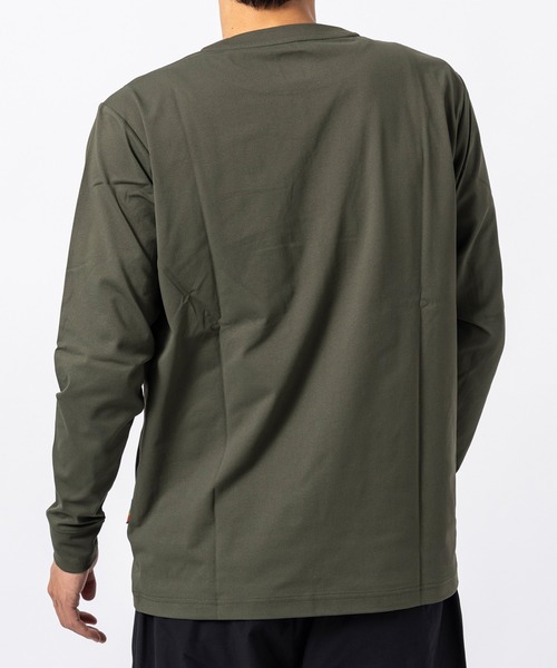 phenix outdoor(フェニックスアウトドア)の「phenix outdoor(フェニックスアウトドア)フロントロゴ ベーシック ロングスリーブTシャツ(Tシャツ/カットソー・メンズ・オフホワイト/カーキ/チャコール・S/M/L/XL)」の22枚目の写真
