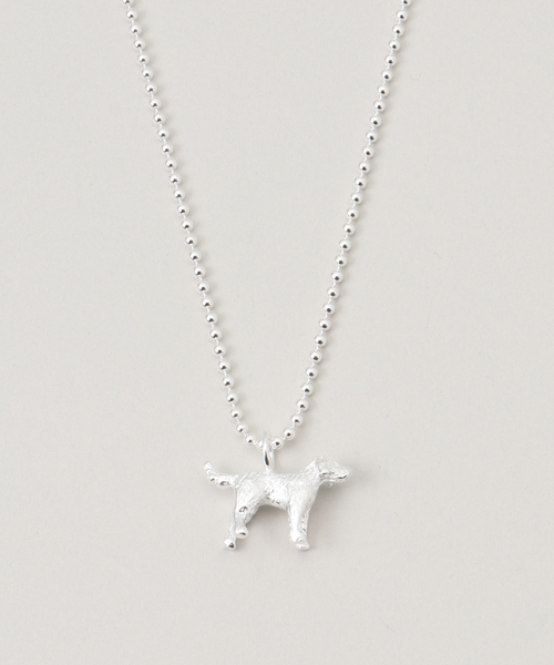 JOURNAL STANDARD(ジャーナルスタンダード)の「【WOLF CIRCUS /ウルフサーカス】 DOG NECKLACE(SILVER BEAD CHA(ネックレス・レディース・シルバー・FREE)」の1枚目の写真
