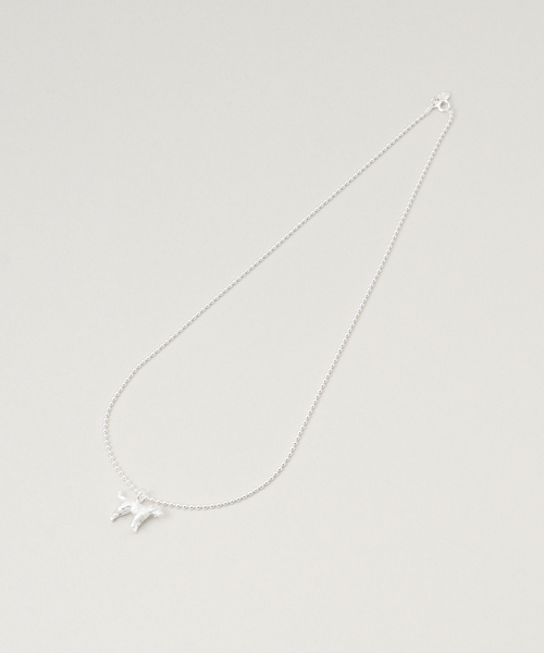 JOURNAL STANDARD(ジャーナルスタンダード)の「【WOLF CIRCUS /ウルフサーカス】 DOG NECKLACE(SILVER BEAD CHA(ネックレス・レディース・シルバー・FREE)」の3枚目の写真