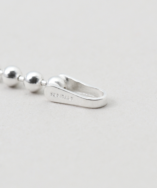 JOURNAL STANDARD(ジャーナルスタンダード)の「【WOLF CIRCUS /ウルフサーカス】 DOG NECKLACE(SILVER BEAD CHA(ネックレス・レディース・シルバー・FREE)」の8枚目の写真