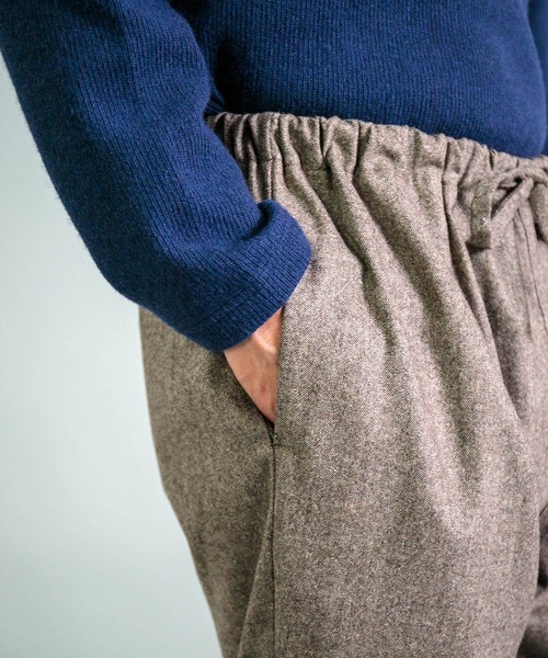 BASISBROEK（バシスブルック）の「[BASISBROEK ] BRAVO / カシミヤウールイージーパンツ（その他パンツ・メンズ・ベージュ・2）」の13枚目の写真